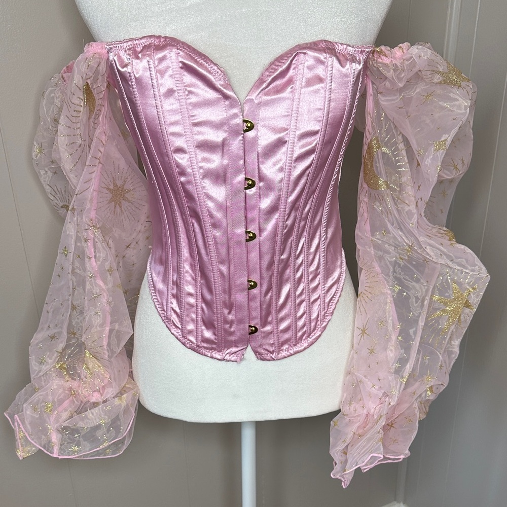 NWT Dolls Kill Set the Barre Corset Top